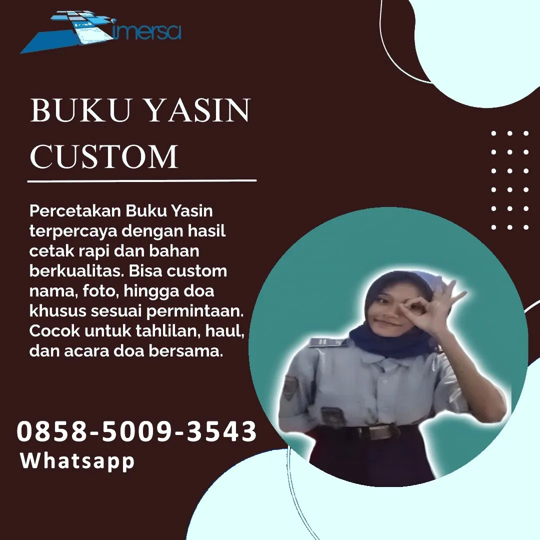 Cetak Buku Yasin Manggarai 0858-5009-3543 (WA)