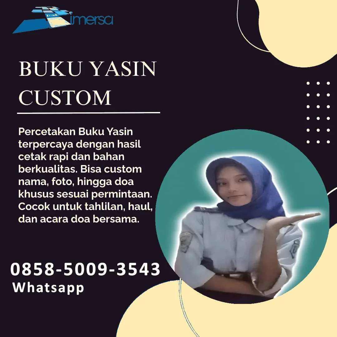 Cetak Buku Yasin Timor Tengah Utara 0858-5009-3543 (WA)