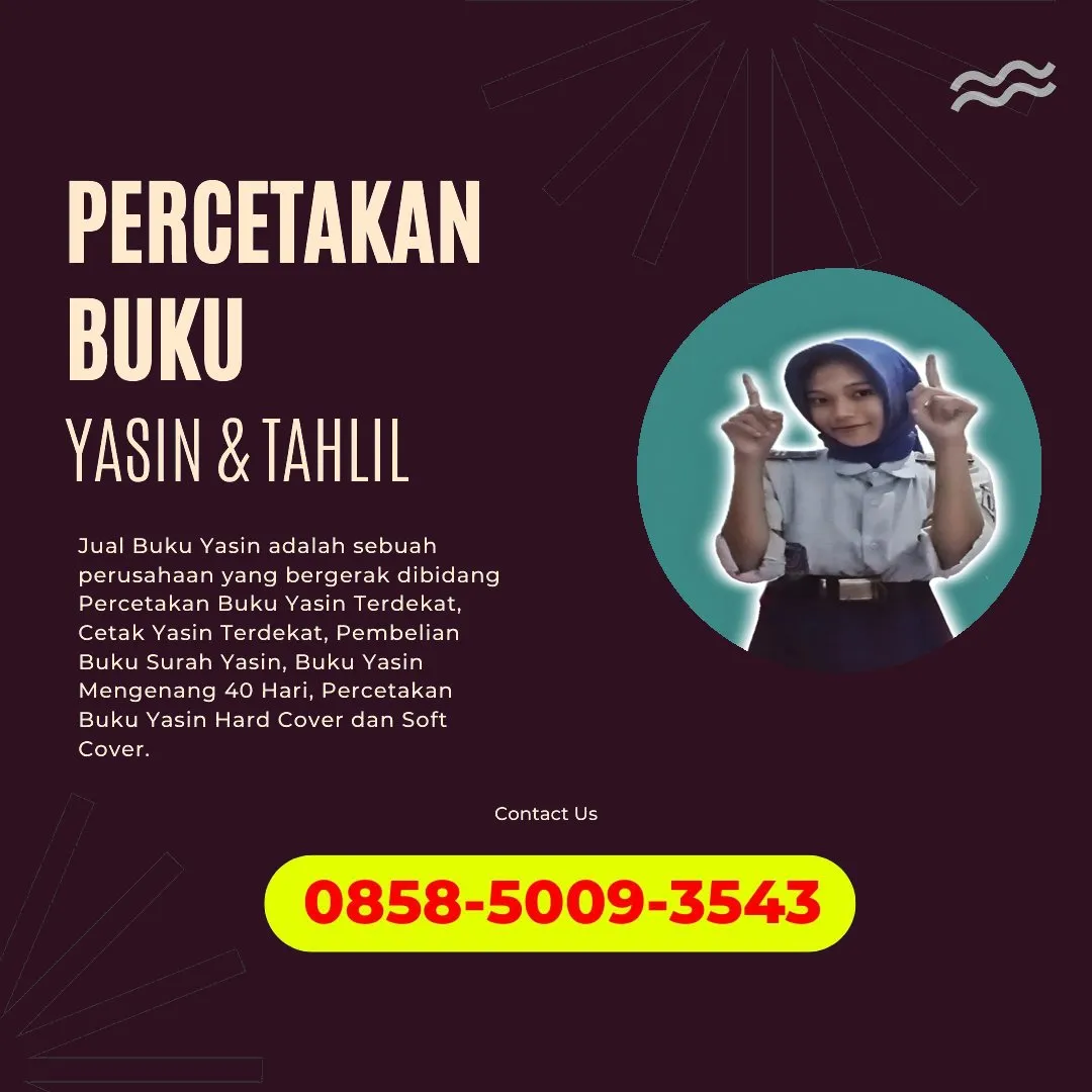 Cetak Buku Yasin Boven Digoel 0858-5009-3543 (WA)
