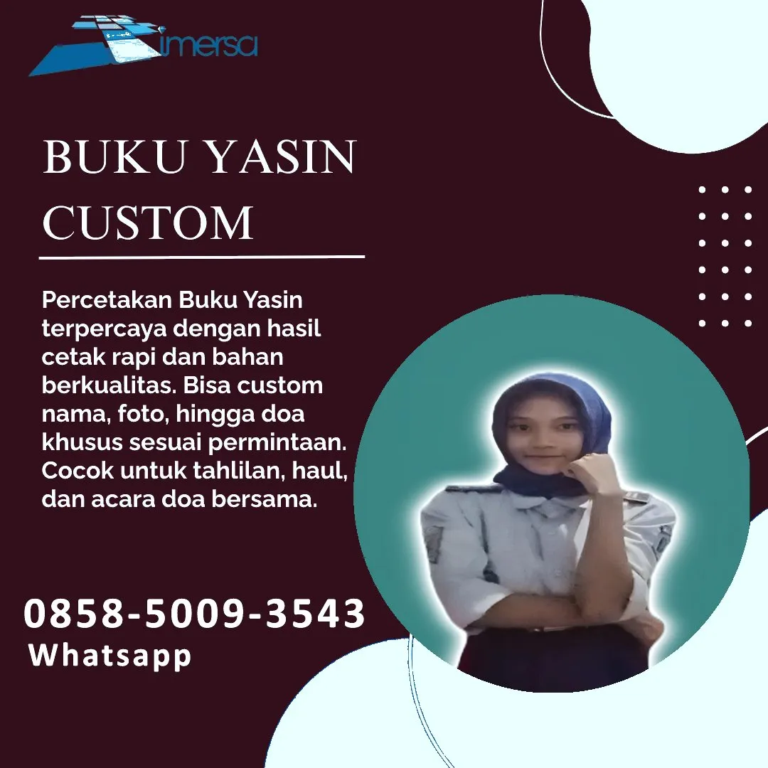 0858-5009-3543 (WA) Jasa Cetak Buku Yasin Boven Digoel, Tempat Cetak Buku Yasin di Boven Digoel, Cetak Buku Yasin Custom Boven Digoel, Cetak Buku Yasin Murah Boven Digoel, Buku Yasin dan Tahlil Boven Digoel, Cetak Buku Yasin Terdekat Boven Digoel, Jual Buku Yasin di Boven Digoel