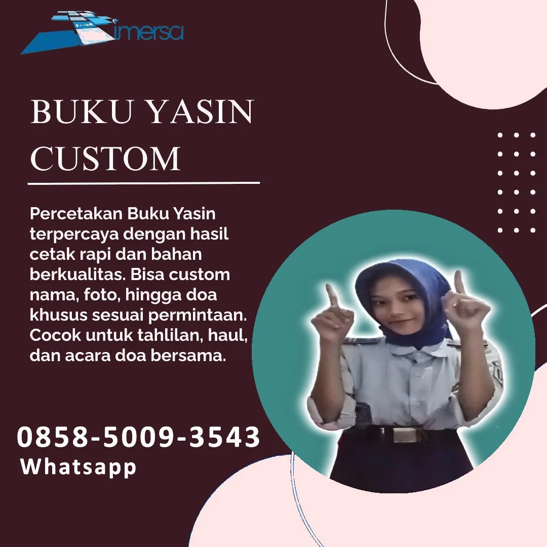 Cetak Buku Yasin Dogiyai 0858-5009-3543 (WA)