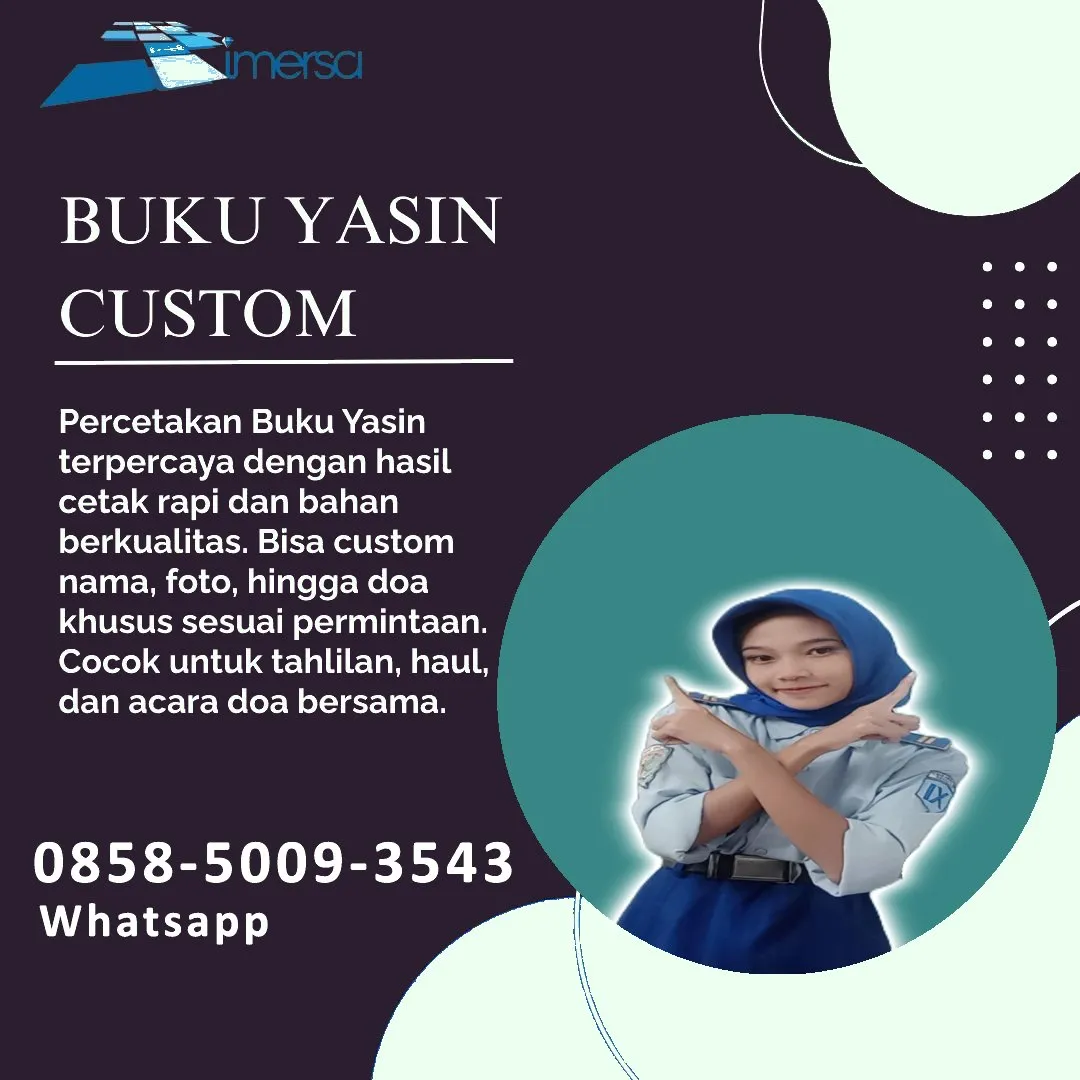Cetak Buku Yasin Jayawijaya 0858-5009-3543 (WA)