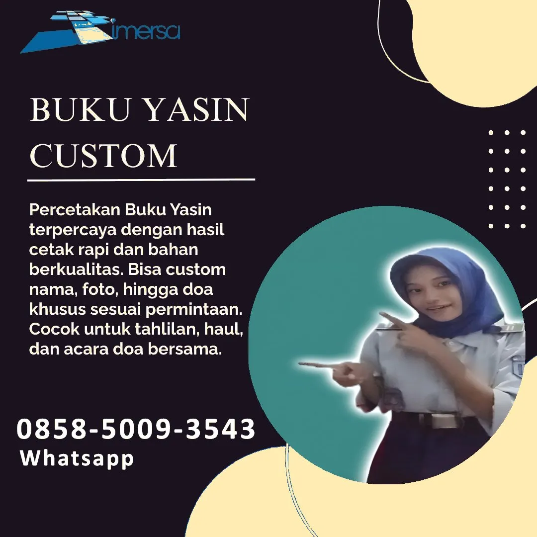 Cetak Buku Yasin Merauke 0858-5009-3543 (WA)