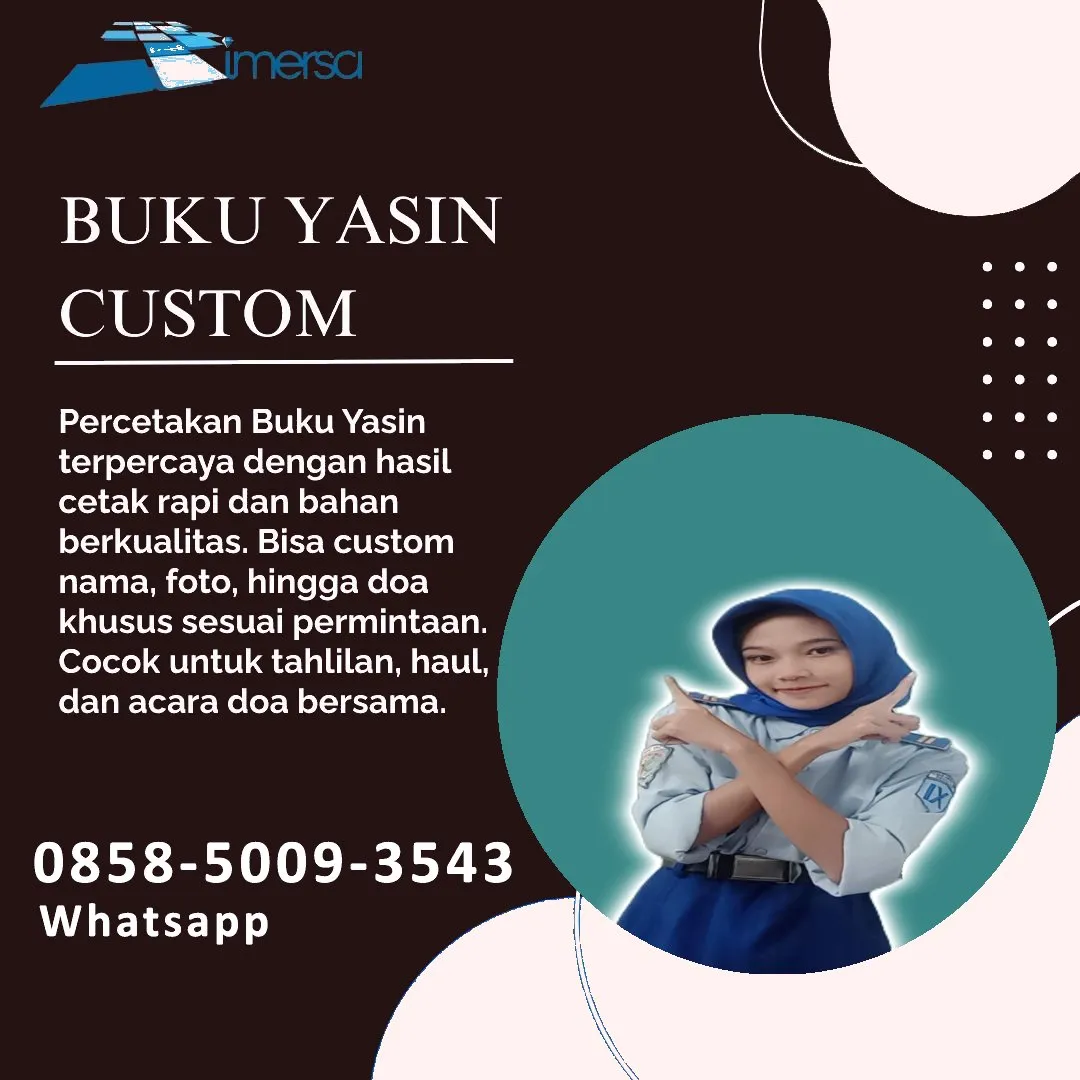 Cetak Buku Yasin Nduga 0858-5009-3543 (WA)