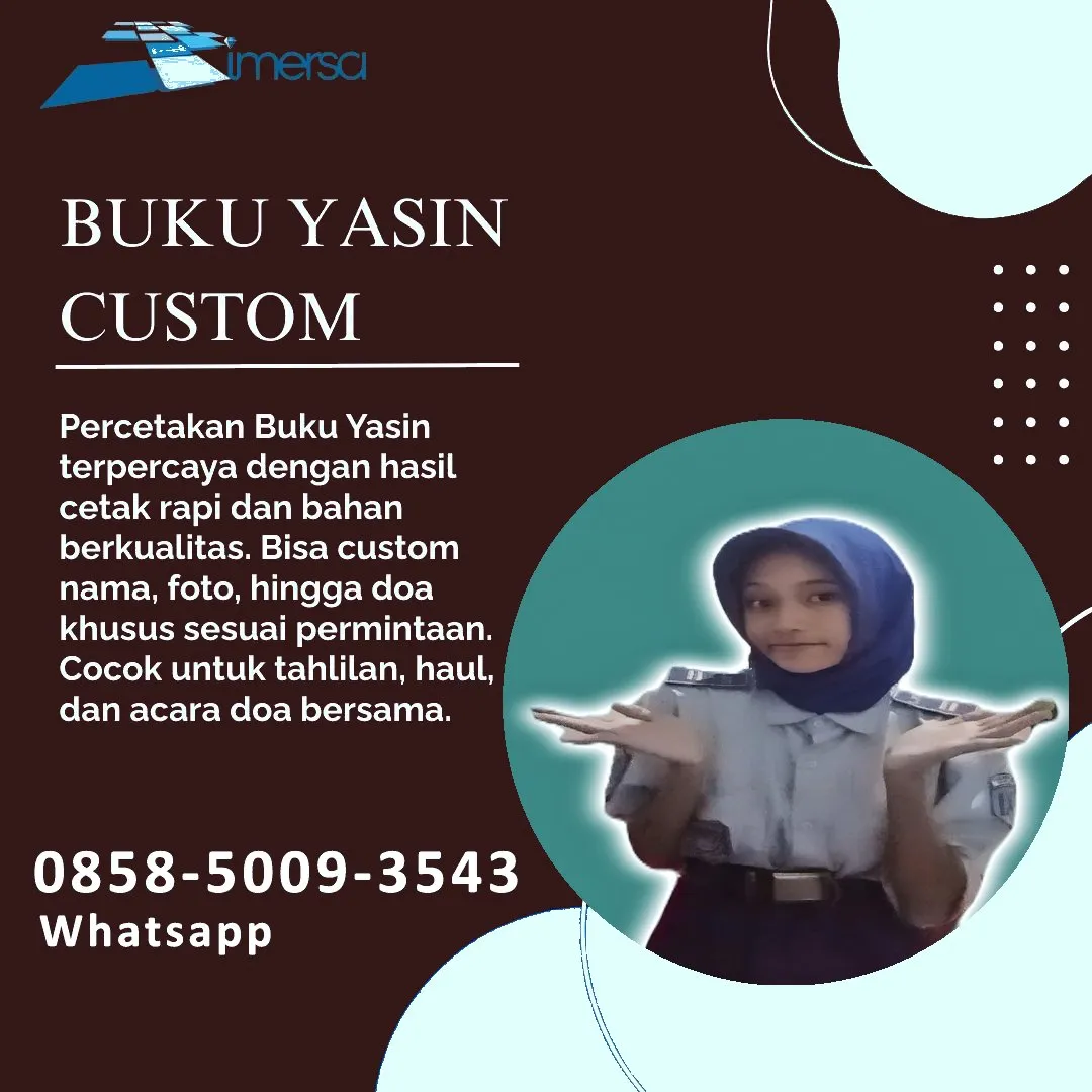 Cetak Buku Yasin Pegunungan Bintang 0858-5009-3543 (WA)