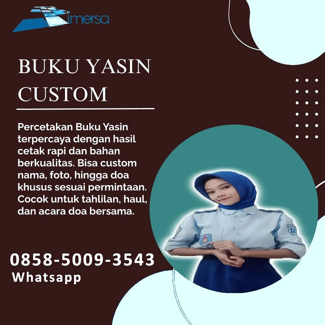 Cetak Buku Yasin Tolikara 0858-5009-3543 (WA)