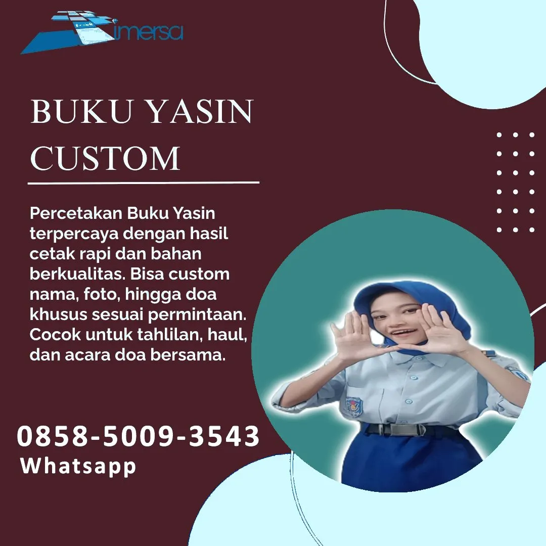 Cetak Buku Yasin Tambrauw 0858-5009-3543 (WA)