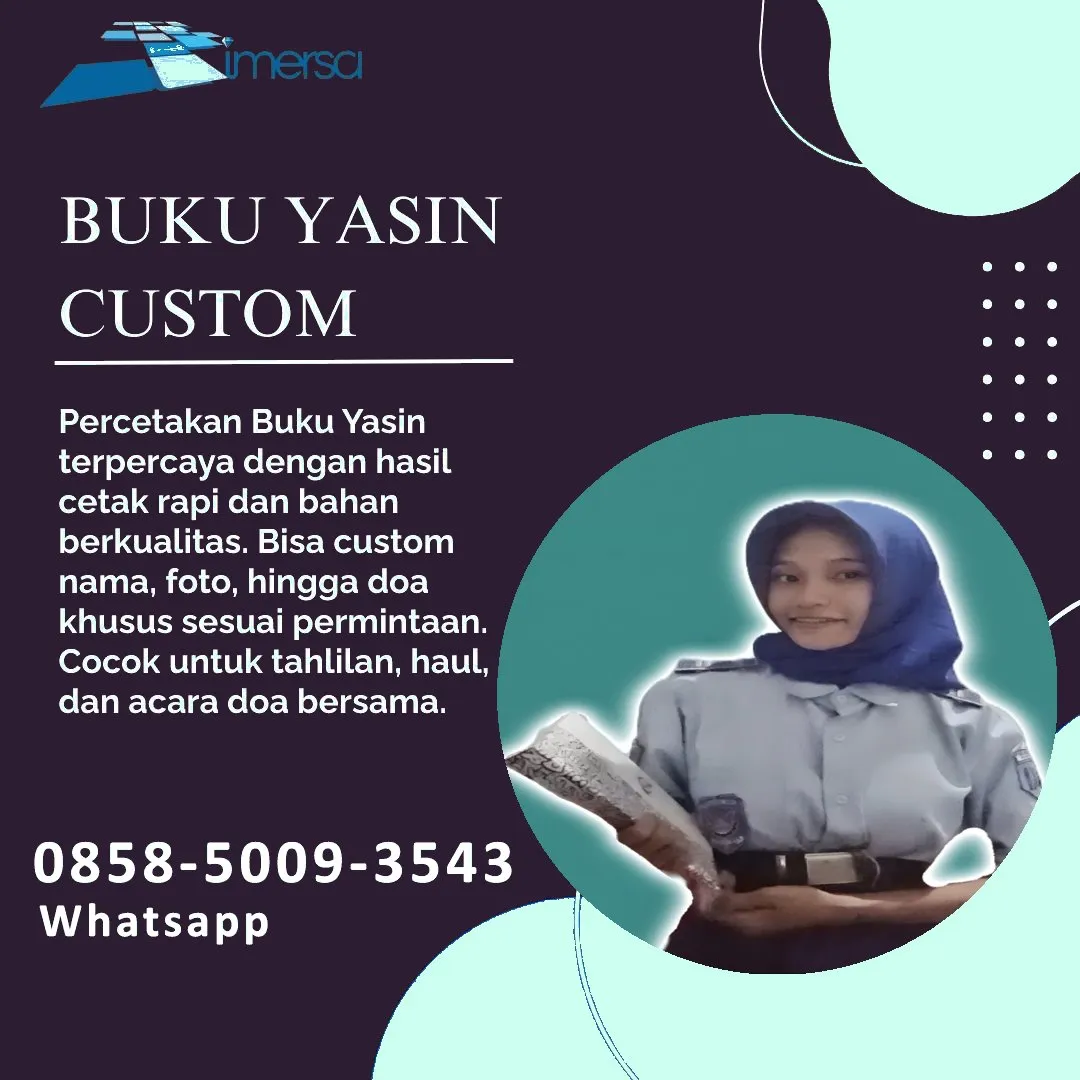 Cetak Buku Yasin Indragiri Hulu 0858-5009-3543 (WA)