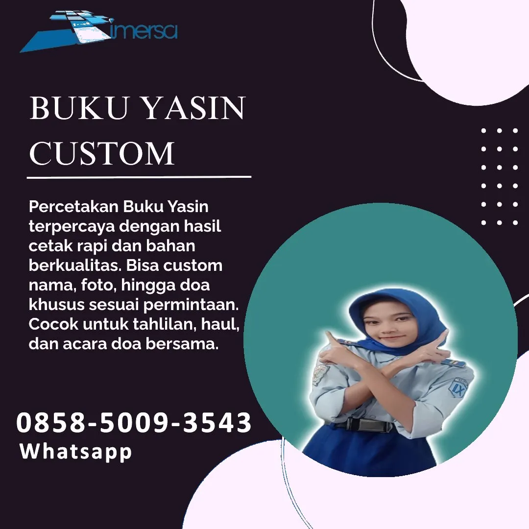 Cetak Buku Yasin Rokan Hilir 0858-5009-3543 (WA)