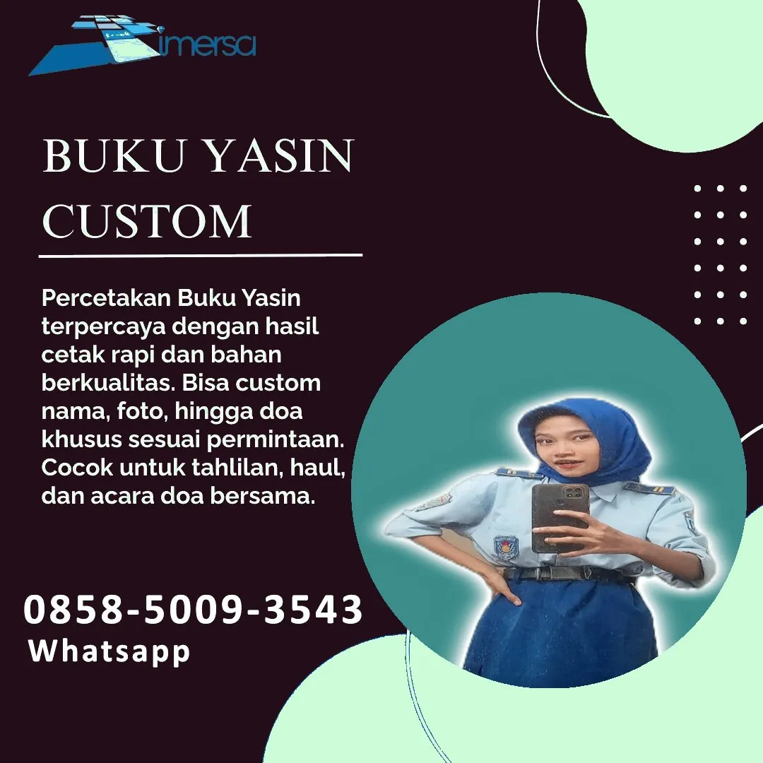 Cetak Buku Yasin Kepulauan Selayar 0858-5009-3543 (WA)