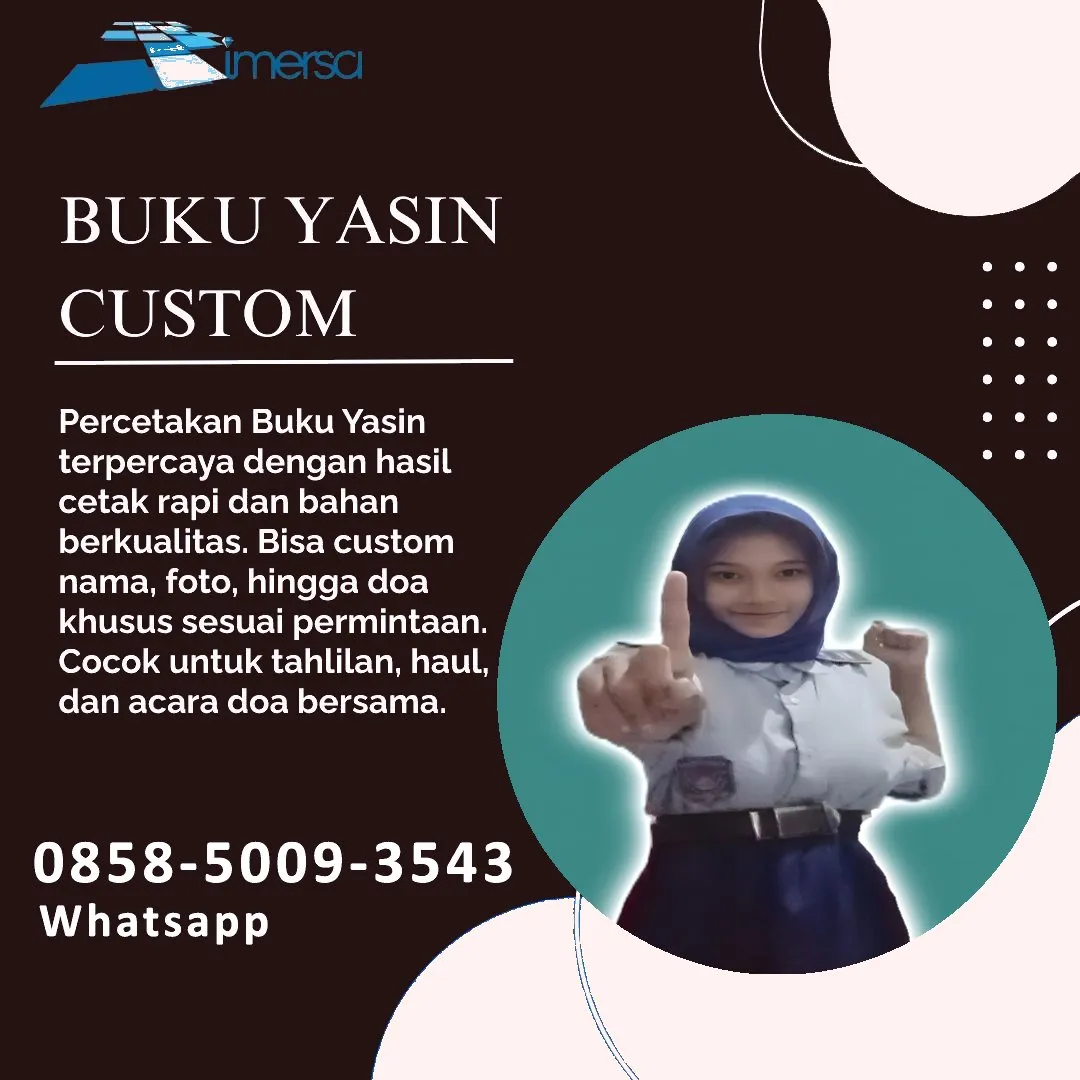 0858-5009-3543 (WA) Jasa Cetak Buku Yasin Sidenreng Rappang, Tempat Cetak Buku Yasin di Sidenreng Rappang, Cetak Buku Yasin Custom Sidenreng Rappang, Cetak Buku Yasin Murah Sidenreng Rappang, Buku Yasin dan Tahlil Sidenreng Rappang, Cetak Buku Yasin Terdekat Sidenreng Rappang, Jual Buku Yasin di Sidenreng Rappang