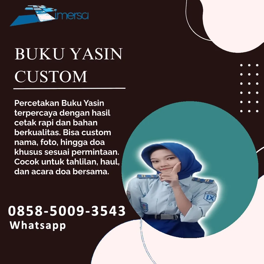 Cetak Buku Yasin Sinjai 0858-5009-3543 (WA)