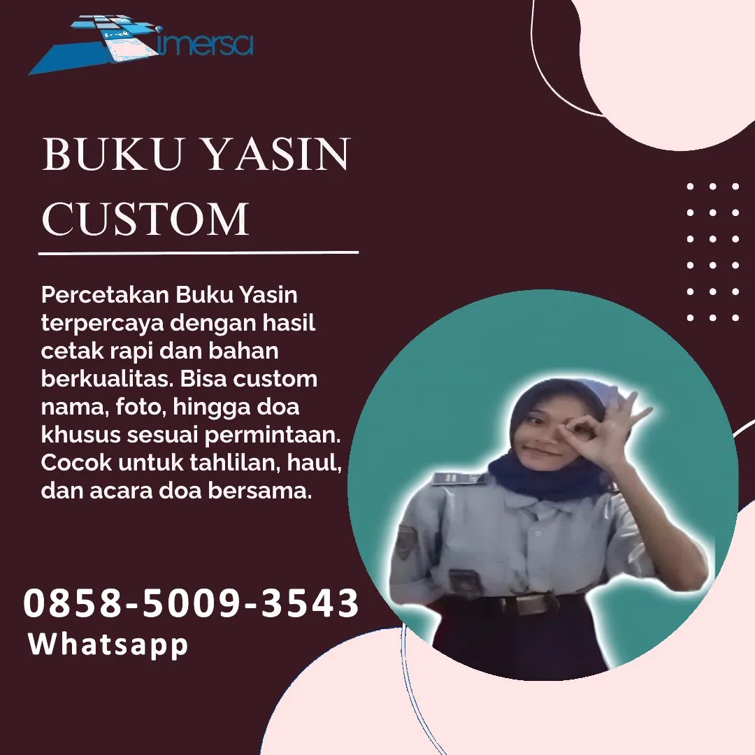 0858-5009-3543 (WA) Jasa Cetak Buku Yasin Makassar, Tempat Cetak Buku Yasin di Makassar, Cetak Buku Yasin Custom Makassar, Cetak Buku Yasin Murah Makassar, Buku Yasin dan Tahlil Makassar, Cetak Buku Yasin Terdekat Makassar, Jual Buku Yasin di Makassar