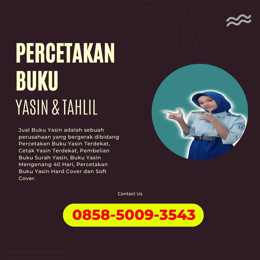 Cetak Buku Yasin Parepare 0858-5009-3543 (WA)