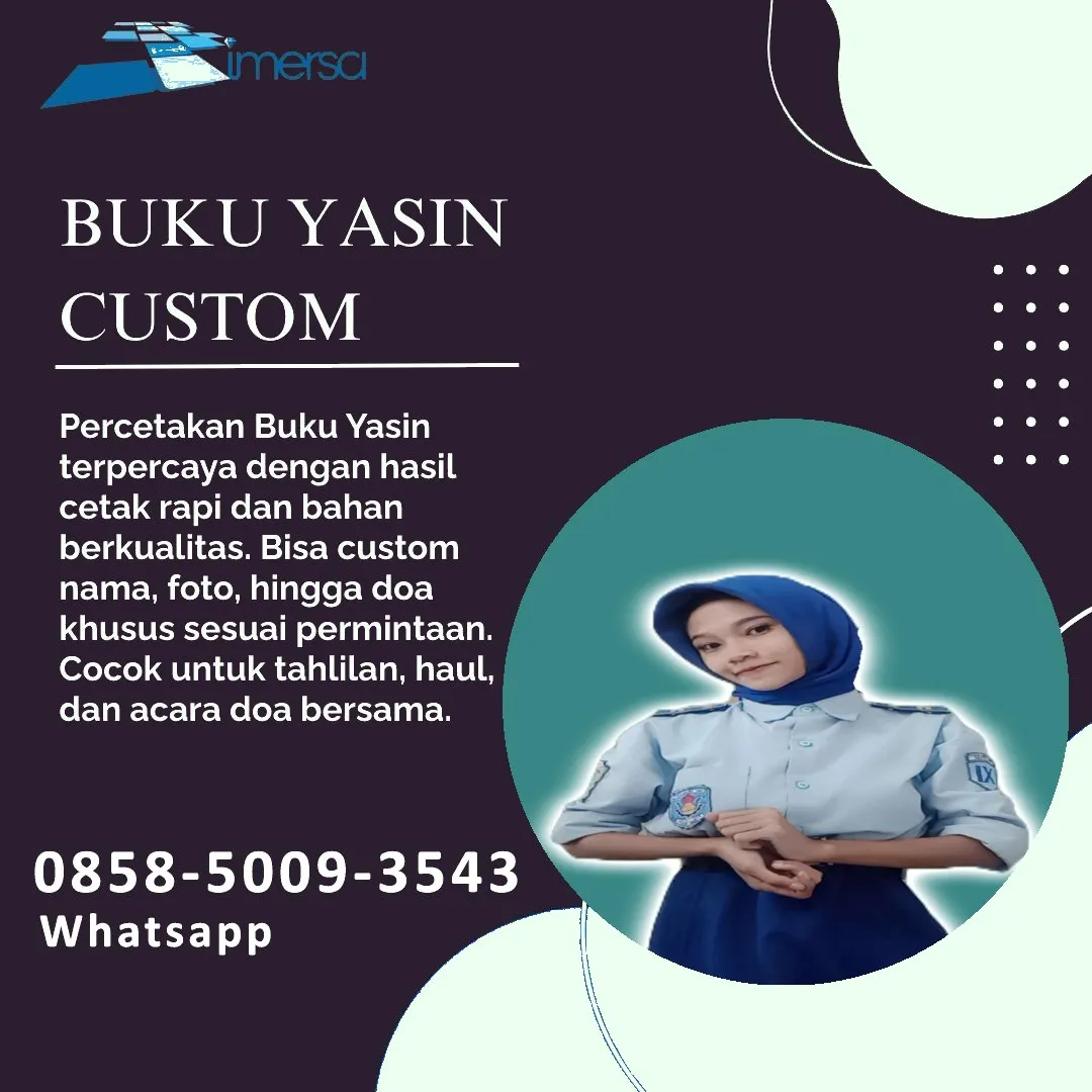 0858-5009-3543 (WA) Jasa Cetak Buku Yasin Morowali, Tempat Cetak Buku Yasin di Morowali, Cetak Buku Yasin Custom Morowali, Cetak Buku Yasin Murah Morowali, Buku Yasin dan Tahlil Morowali, Cetak Buku Yasin Terdekat Morowali, Jual Buku Yasin di Morowali