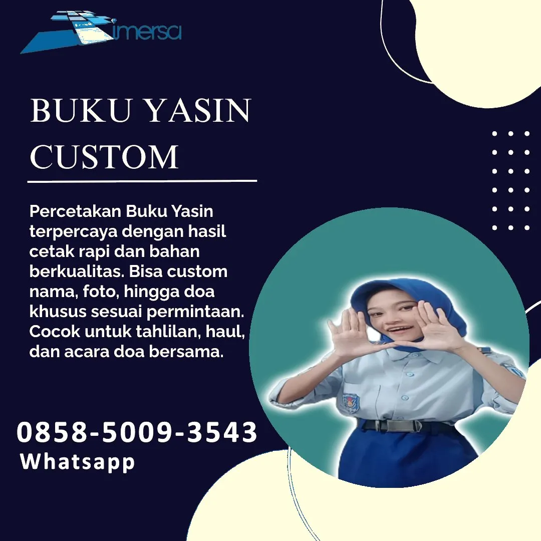 0858-5009-3543 (WA) Jasa Cetak Buku Yasin Blitar, Tempat Cetak Buku Yasin di Blitar, Cetak Buku Yasin Custom Blitar, Cetak Buku Yasin Murah Blitar, Buku Yasin dan Tahlil Blitar, Cetak Buku Yasin Terdekat Blitar, Jual Buku Yasin di Blitar