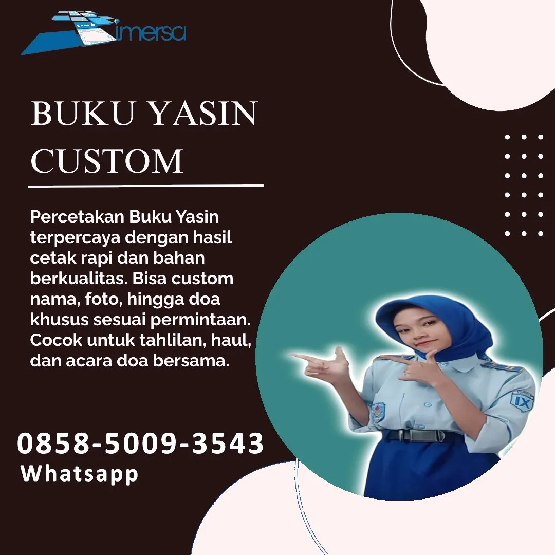 Cetak Buku Yasin Buton Utara 0858-5009-3543 (WA)