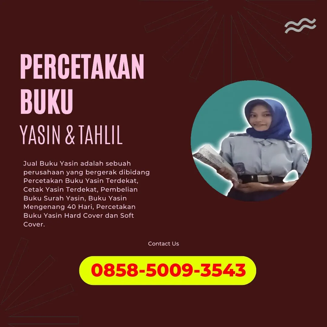 Cetak Buku Yasin Kolaka Timur 0858-5009-3543 (WA)