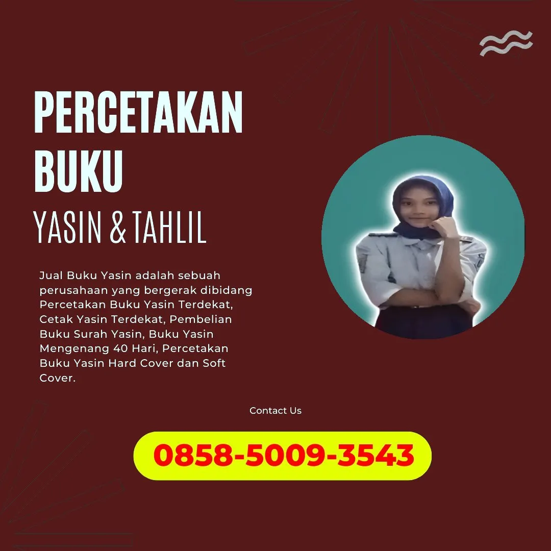 Cetak Buku Yasin Konawe Kepulauan 0858-5009-3543 (WA)