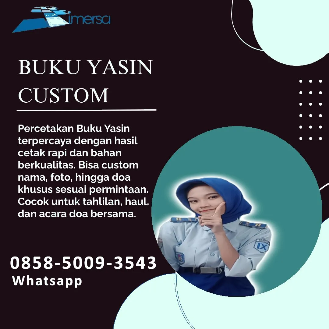 0858-5009-3543 (WA) Jasa Cetak Buku Yasin Kepulauan Talaud, Tempat Cetak Buku Yasin di Kepulauan Talaud, Cetak Buku Yasin Custom Kepulauan Talaud, Cetak Buku Yasin Murah Kepulauan Talaud, Buku Yasin dan Tahlil Kepulauan Talaud, Cetak Buku Yasin Terdekat Kepulauan Talaud, Jual Buku Yasin di Kepulauan Talaud