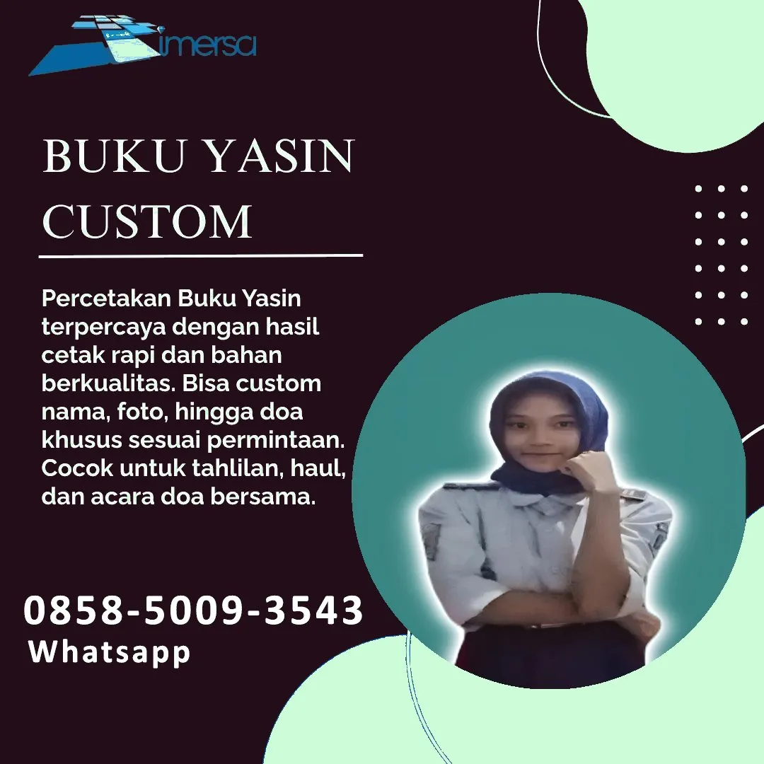 0858-5009-3543 (WA) Jasa Cetak Buku Yasin Pasaman, Tempat Cetak Buku Yasin di Pasaman, Cetak Buku Yasin Custom Pasaman, Cetak Buku Yasin Murah Pasaman, Buku Yasin dan Tahlil Pasaman, Cetak Buku Yasin Terdekat Pasaman, Jual Buku Yasin di Pasaman