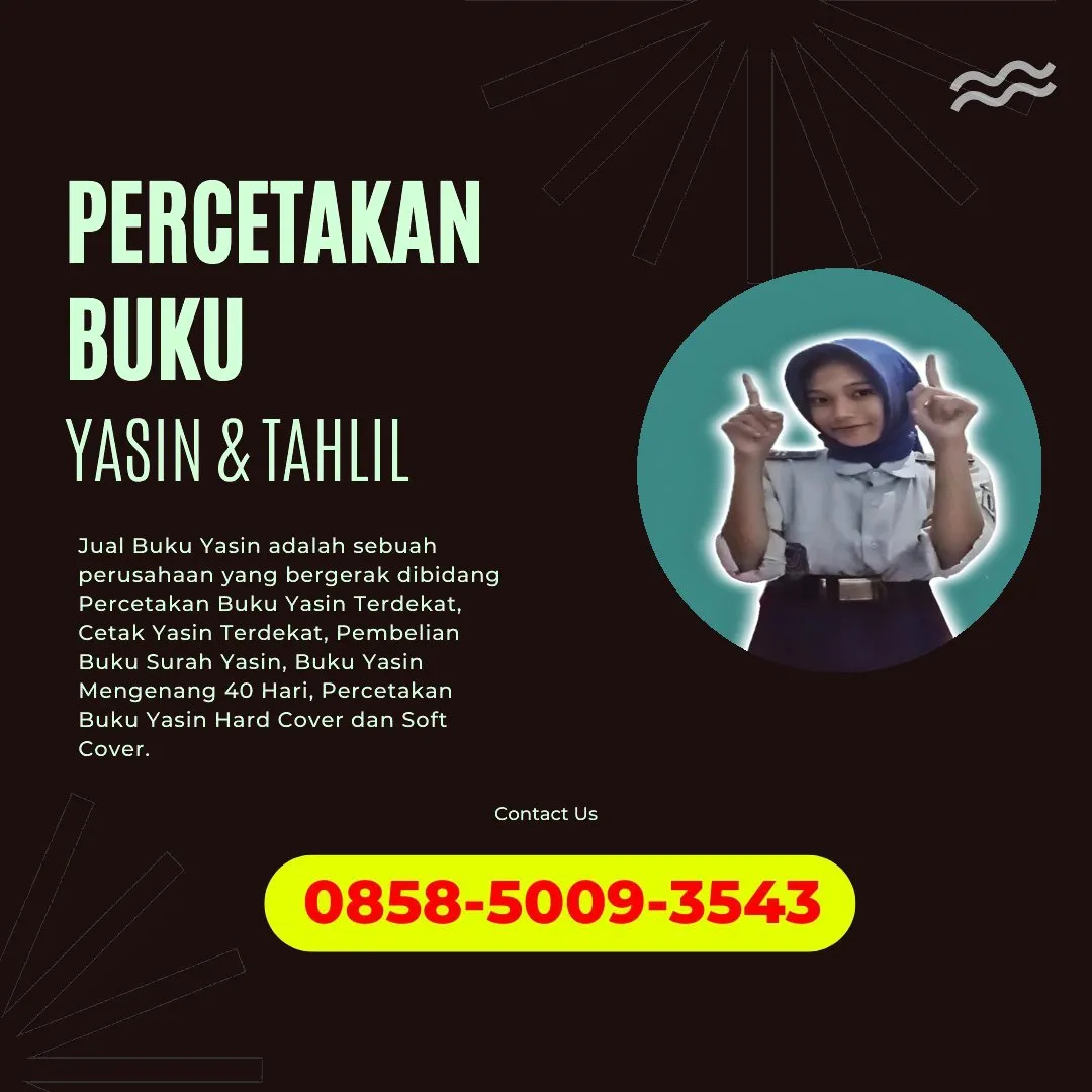 Cetak Buku Yasin Ogan Komering Ilir 0858-5009-3543 (WA)