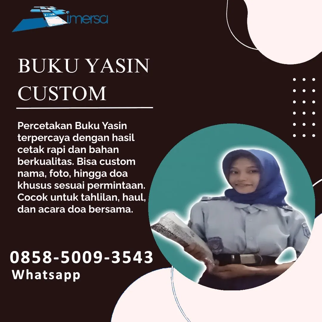 Cetak Buku Yasin Karo 0858-5009-3543 (WA)