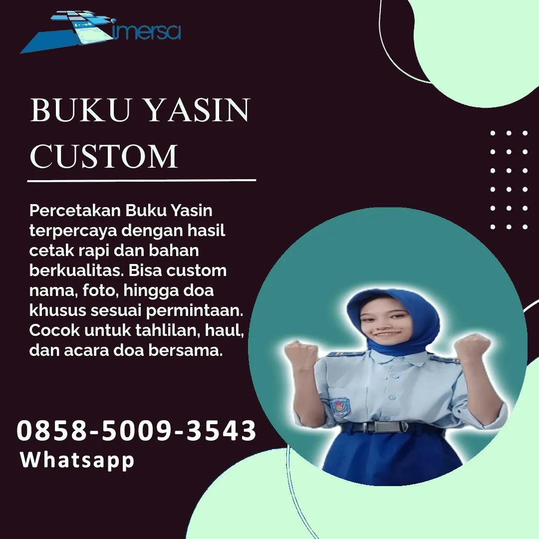 0858-5009-3543 (WA) Jasa Cetak Buku Yasin Padang Lawas Utara, Tempat Cetak Buku Yasin di Padang Lawas Utara, Cetak Buku Yasin Custom Padang Lawas Utara, Cetak Buku Yasin Murah Padang Lawas Utara, Buku Yasin dan Tahlil Padang Lawas Utara, Cetak Buku Yasin Terdekat Padang Lawas Utara, Jual Buku Yasin di Padang Lawas Utara