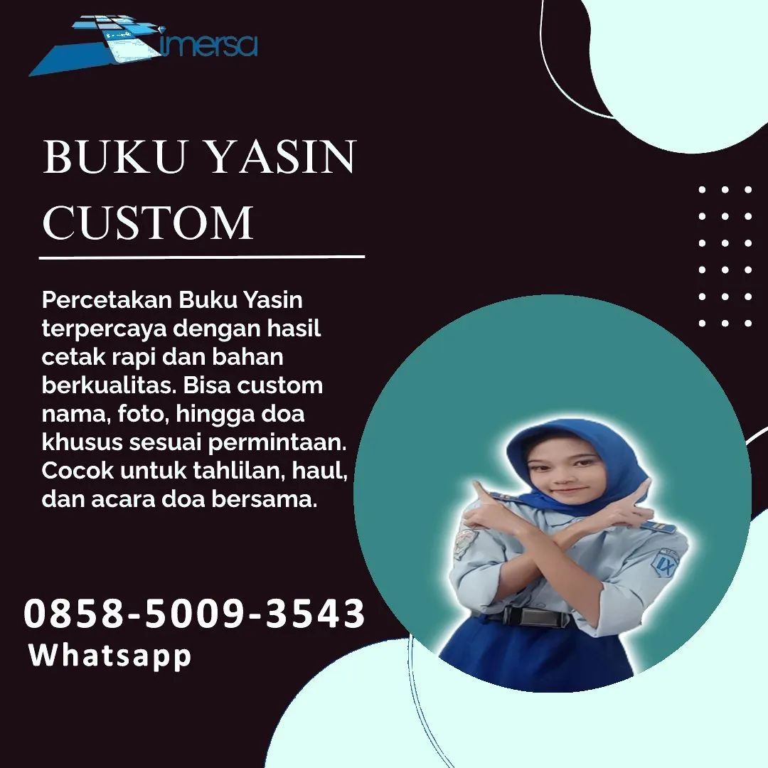 Cetak Buku Yasin Wonosobo 0858-5009-3543 (WA)