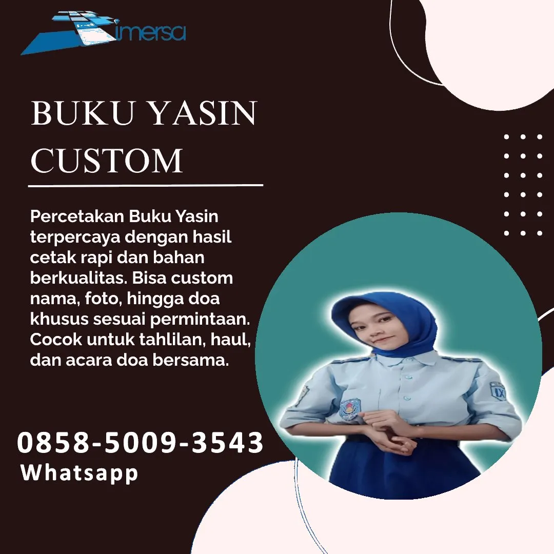 Cetak Buku Yasin Bandung 0858-5009-3543 (WA)