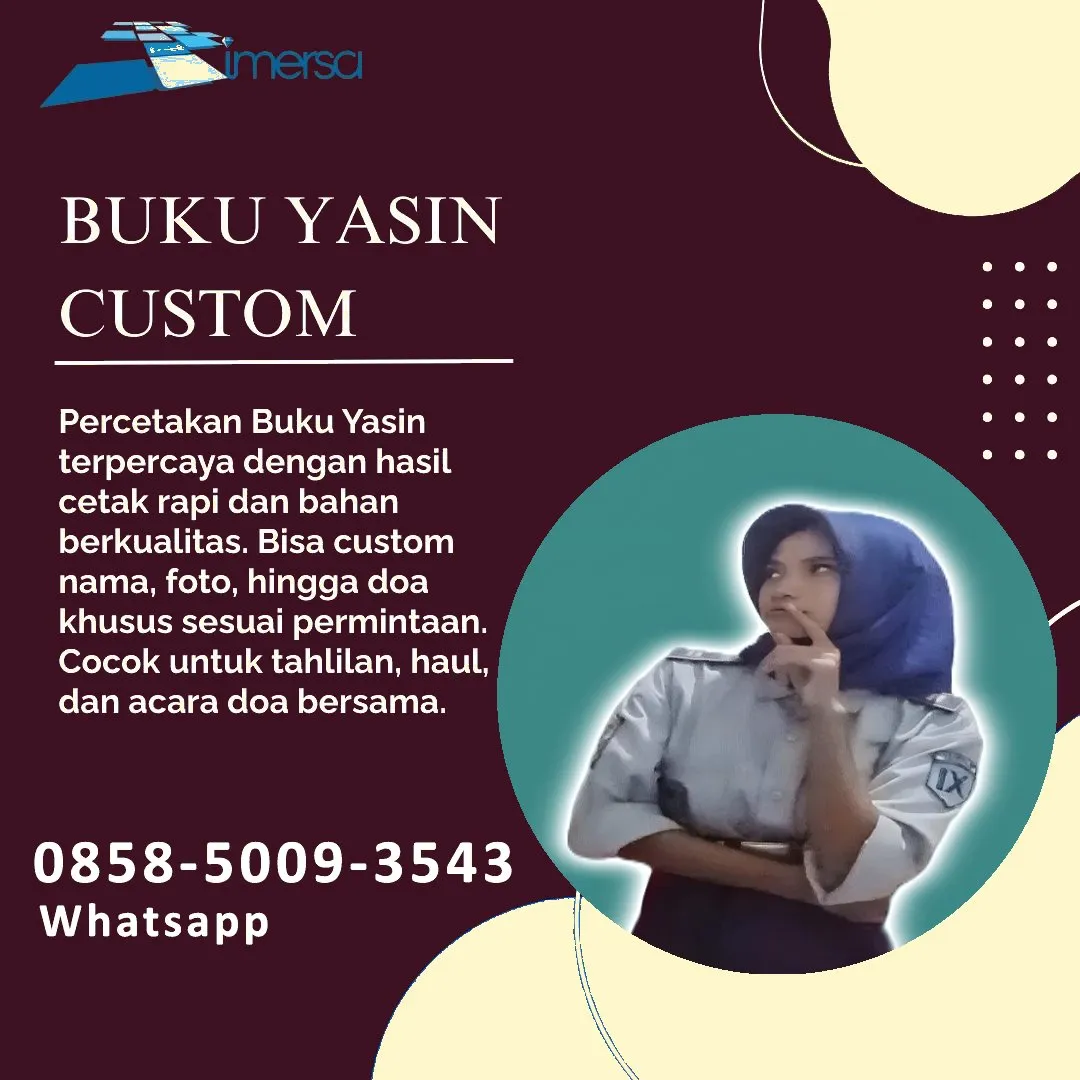 Cetak Buku Yasin Garut 0858-5009-3543 (WA)