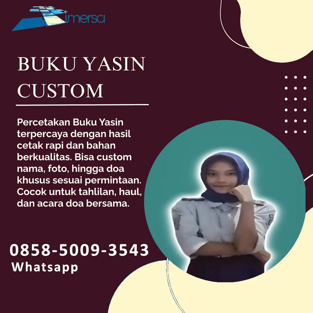 Cetak Buku Yasin Jember 0858-5009-3543 (WA)