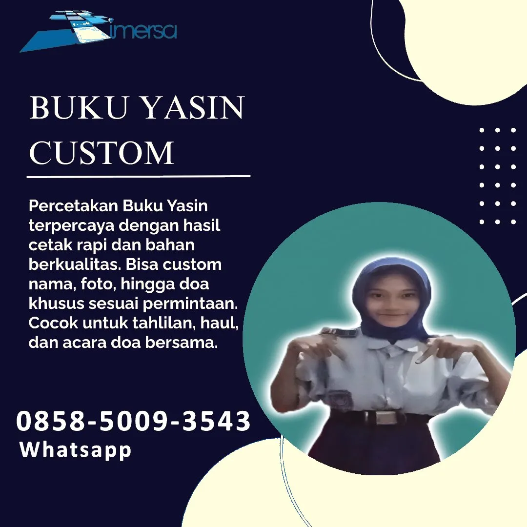 Cetak Buku Yasin Depok 0858-5009-3543 (WA)