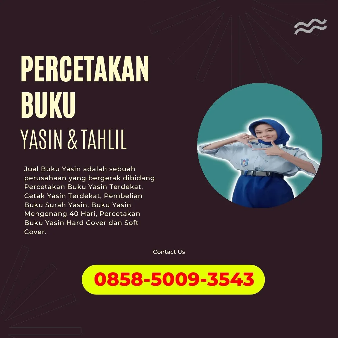 Cetak Buku Yasin Jombang 0858-5009-3543 (WA)