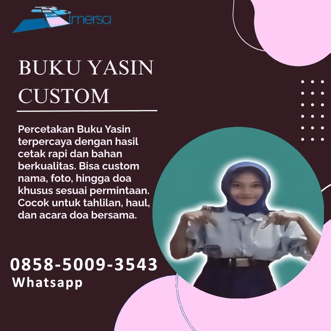 0858-5009-3543 (WA) Jasa Cetak Buku Yasin Jombang, Tempat Cetak Buku Yasin di Jombang, Cetak Buku Yasin Custom Jombang, Cetak Buku Yasin Murah Jombang, Buku Yasin dan Tahlil Jombang, Cetak Buku Yasin Terdekat Jombang, Jual Buku Yasin di Jombang