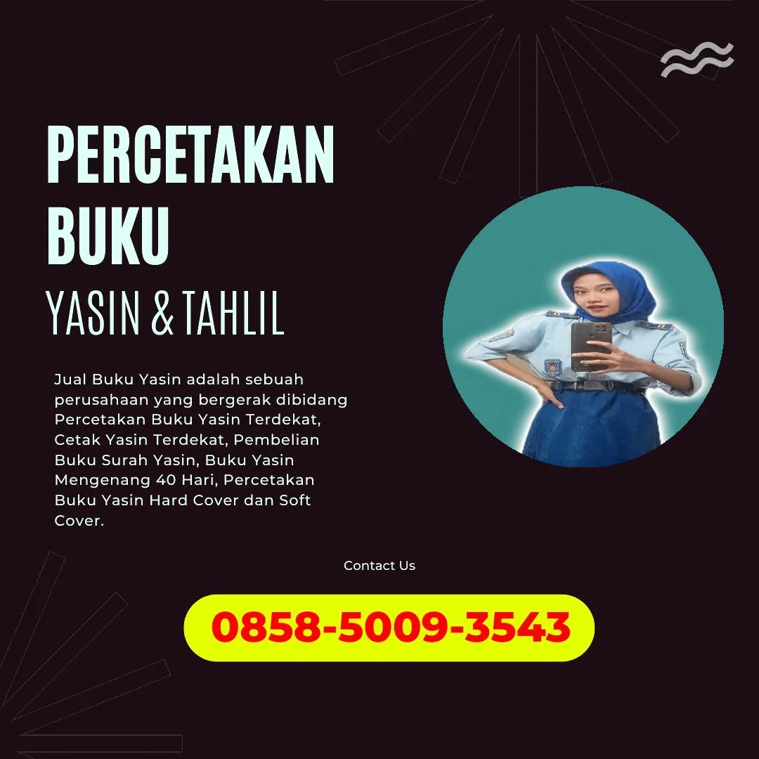 Cetak Buku Yasin Kembangan 0858-5009-3543 (WA)